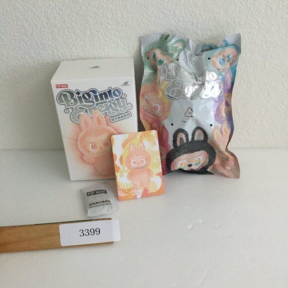 POP MART Labubu The Monster Big Into Energy HAPPINESS (US SELLER)(Box Opened) - Picture 12 of 12